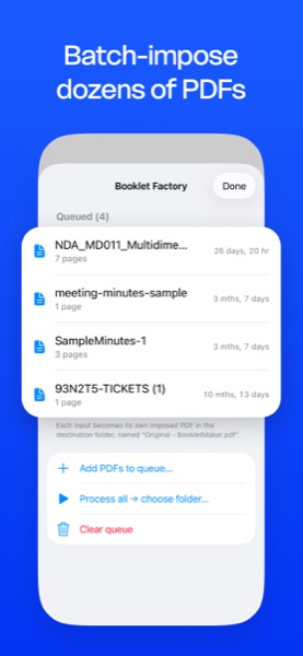 BookletMaker On iPhone — 3/8